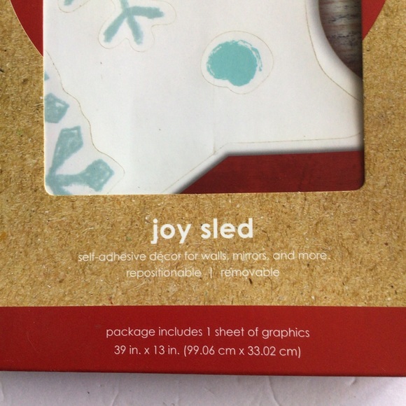 GIANT WALL DOOR WINDOW STATIC CLINGS FOR THE HOLIDAYS NWT - Picture 8 of 10